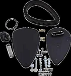 Baron Smooth Big Air Kit Cleaner Assembly Black Yamaha V Star 1100 99-09. Fixed Price $389.18.