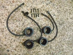 97 07 Yamaha YZF600 Thundercat Intake Joints Boots Set X4 4JH-13586-02-00. Fixed Price $59.99.
