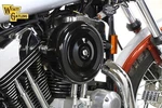 Harley Black Wyatt Gatling Air Cleaner Assembly Fits 1991-UP Xl,. Fixed Price $136.67.
