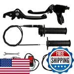 Retepif Brake Lever Cable Folding Clutch Throttle Handle Grips Kit For. Fixed Price $49.42.
