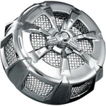 Kuryakyn 9439 Ally Cat Air Cleaner Cover Aluminum Chrome. Fixed Price $154.99.
