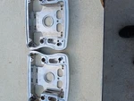 Harley Arlen Ness Cast Billet Lower Rocker Covers. Fixed Price $225.00.