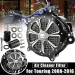Cnc Air Cleaner Intake Filter Fit For Harley Touring Road Glide Fxs Dyna Cvo Fls. Fixed Price $51.26.