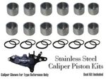 Suzuki GSXR750 GSXR1100 Tokico Front Brake Caliper Stainless Piston&seal Set New. Fixed Price $209.33.