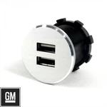 Billet Dual Usb Power Outlet 12V Volt Fits Gm Chevy Buick Hot Rod Custom Street. Fixed Price $29.95.