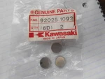 Nos Kawasaki Shim 2.10T 83-85 ZX750 80-83 KZ750 83-84 & ZX1100 92025-1092 Qty. Fixed Price $16.99.