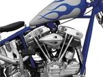 Paughco Teardrop Air Cleaner Assembly Ribbed Motorcycle Street Bike 701-201. Fixed Price $229.45.