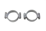 Chrome Intake Manifold Clamp Set For Harley-davidson. Fixed Price $62.99.