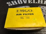 Emgo Air Filter Honda 12-90500 Yamaha 12-94300 Vintage Motorcycle Oem Replacemen. Fixed Price $24.50.