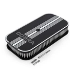 16" X 8" Cobra Black Air Cleaner Assembly With 2" Filter And Hardware. Fixed Price $85.89.